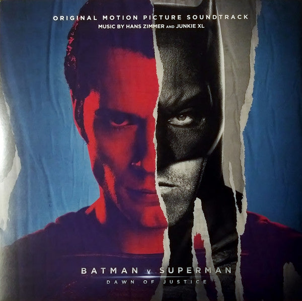 Hans Zimmer & Junkie XL* : Batman v Superman: Dawn of Justice (Original Motion Picture Soundtrack) (Album, Dlx + 2xLP + LP, S/Sided, Etch)