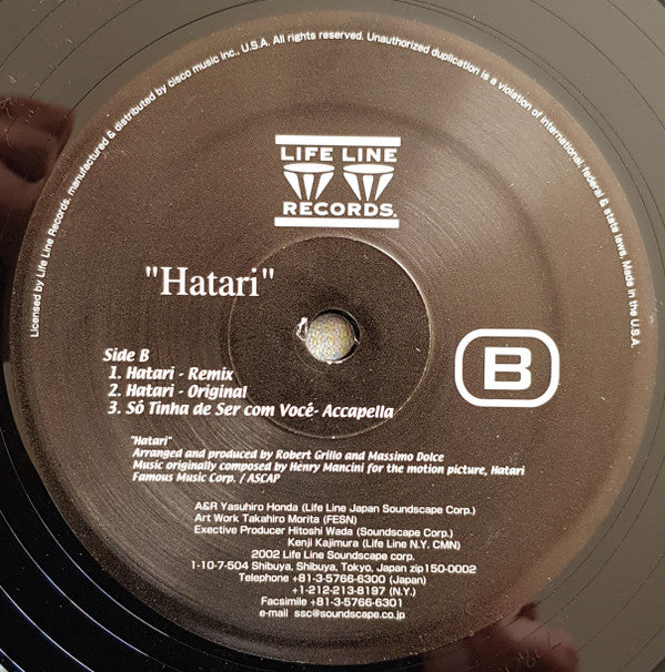 Sepia : Só Tinha de Ser com Vocé / Hatari (12" + 12", TP)