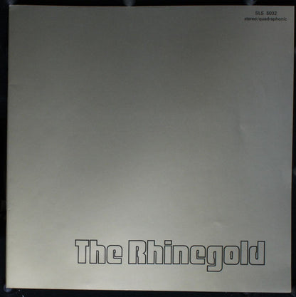 Reginald Goodall Conducts Richard Wagner / Norman Bailey  •  Emile Belcourt / Derek Hammond-Stroud / The English National Opera Orchestra : The Rhinegold (In English) (4xLP, Album, Quad + Box)