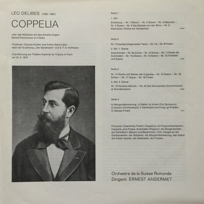 Léo Delibes, L'Orchestre De La Suisse Romande - Ernest Ansermet : Coppélia  Vollständiges Ballett (2xLP, RM + Box)