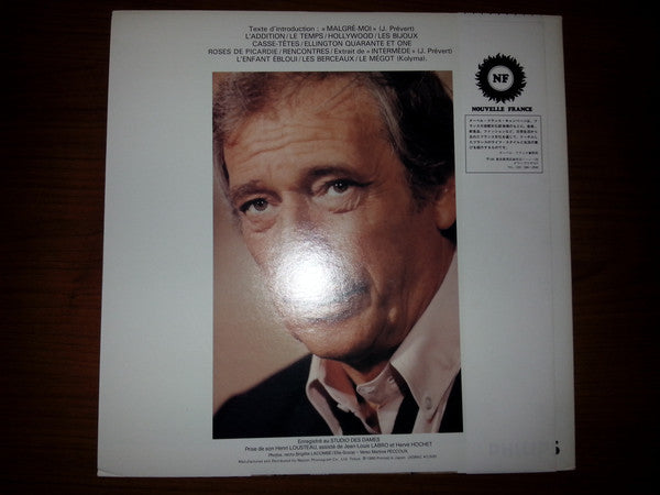 Yves Montand : Montand D'hier Et D'aujourd'hui (LP, Album)