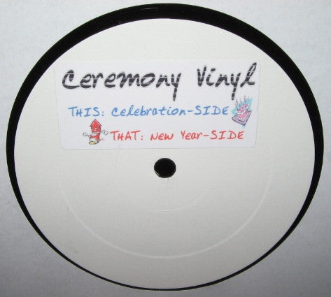 Unknown Artist : Ceremony Vinyl (12", EP, Unofficial, W/Lbl, Sti)