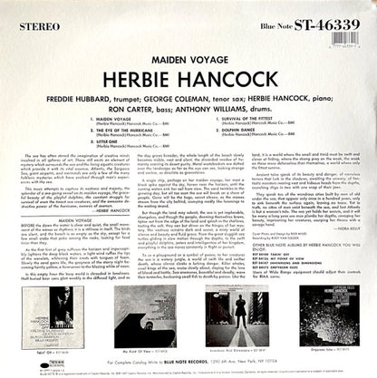 Herbie Hancock : Maiden Voyage (LP, Album, RE, RM, 180)