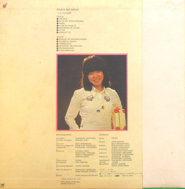 Iruka : イルカの世界 = Iruka No Sekai (LP, Album)