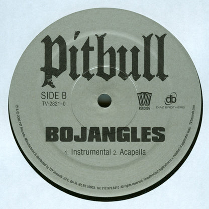 Pitbull : Bojangles (12")