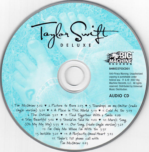 Taylor Swift : Taylor Swift (Deluxe) (CD, Album + DVD-V + Dlx, Ltd)