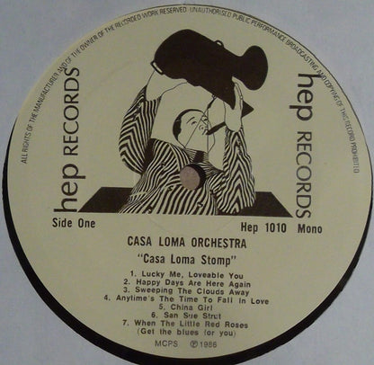 Casa Loma Orchestra : Casa Loma Stomp (LP, Album, Comp, Mono)