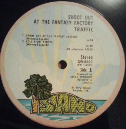 Traffic : Shoot Out At The Fantasy Factory (LP, Album)