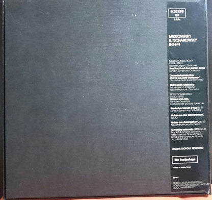 Leopold Stokowski / Modest Mussorgsky, Pyotr Ilyich Tchaikovsky : Mussorgsky + Tschaikowsky  In Hi-Fi (2xLP, Comp + Box)