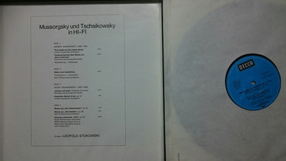 Leopold Stokowski / Modest Mussorgsky, Pyotr Ilyich Tchaikovsky : Mussorgsky + Tschaikowsky  In Hi-Fi (2xLP, Comp + Box)