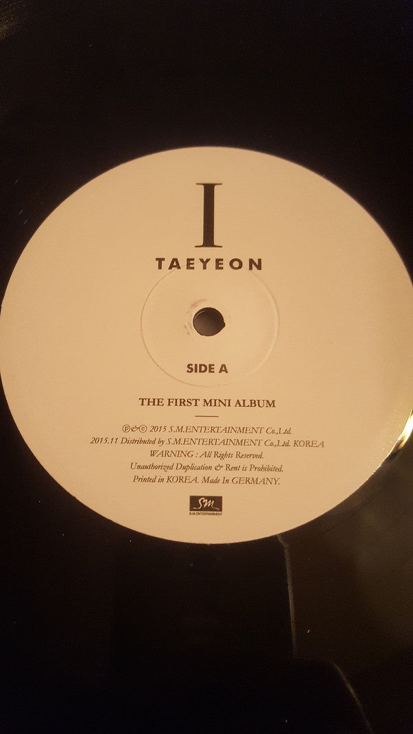 태연 : I (LP, MiniAlbum, Ltd)