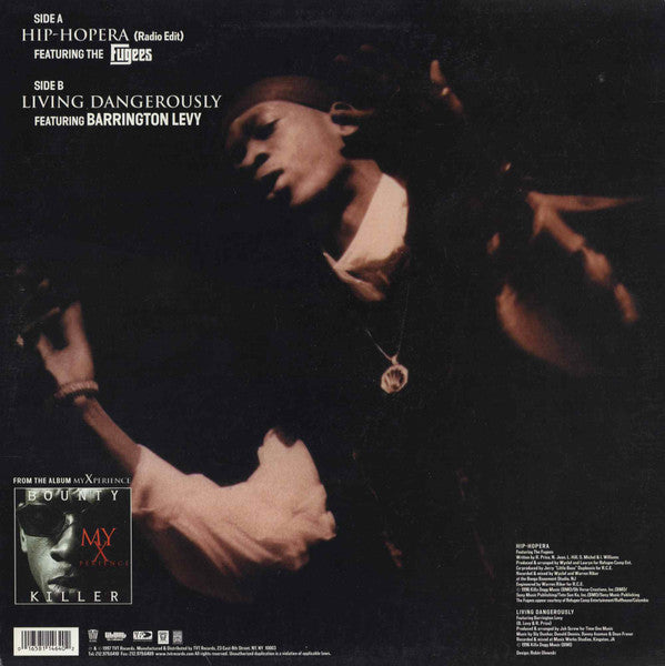 Bounty Killer Featuring The Fugees* : Hip-Hopera (12", Single)