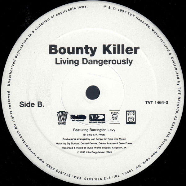 Bounty Killer Featuring The Fugees* : Hip-Hopera (12", Single)