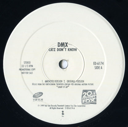 DMX : Catz Don't Know (12", Promo)