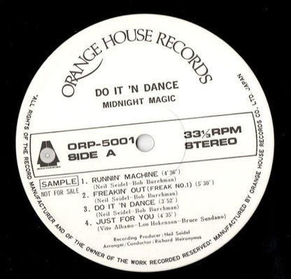 Midnight Magic (3) : Do It 'N Dance (LP, Album, Promo)