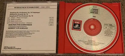Berliner Philharmoniker · Herbert von Karajan : Tchaikovsky / Symphony No. 6 / Pathétique« (CD, Album)