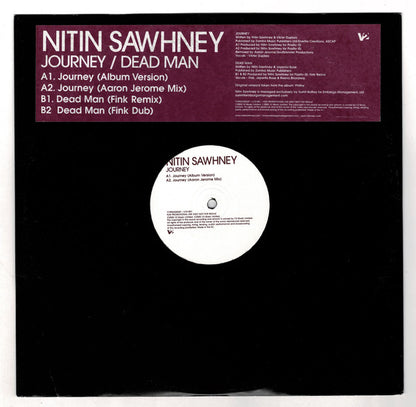 Nitin Sawhney : Journey / Dead Man (12", Promo)