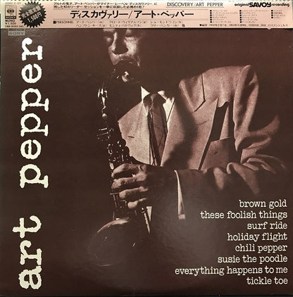 Art Pepper : Discovery (LP, Comp, Mono)