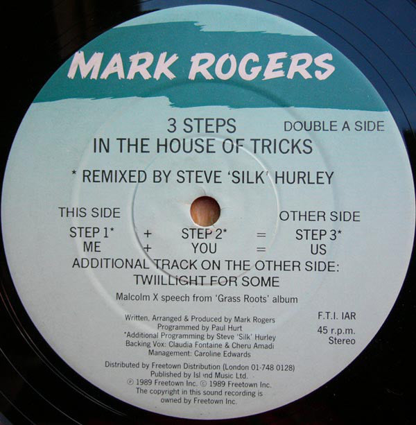 Mark Rogers : 3 Steps In The House Of Tricks (12")