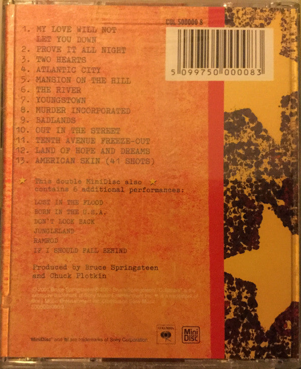 Bruce Springsteen & The E-Street Band : Live In New York City (2xMD, Album)