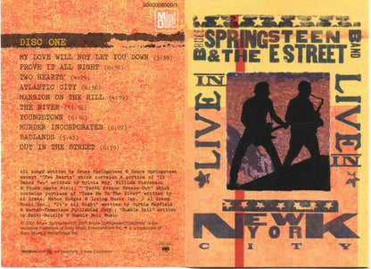 Bruce Springsteen & The E-Street Band : Live In New York City (2xMD, Album)