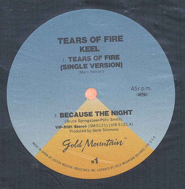 Keel : Tears Of Fire (12")