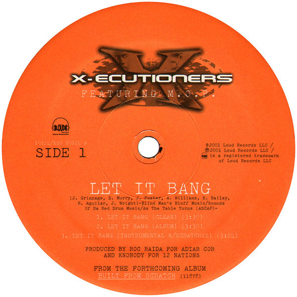 The X-Ecutioners Featuring M.O.P. : Let It Bang... (12")