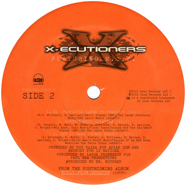 The X-Ecutioners Featuring M.O.P. : Let It Bang... (12")