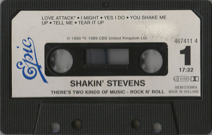 Shakin' Stevens : There Are Two Kinds Of Music... Rock 'N' Roll (Cass, Album, Chr)