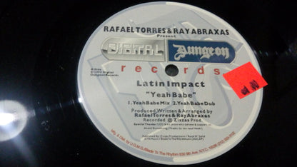 Rafael Torres & Ray Abraxas Present Latin Impact Feat. Maureen "The Diva"* : Dance With Me (12")
