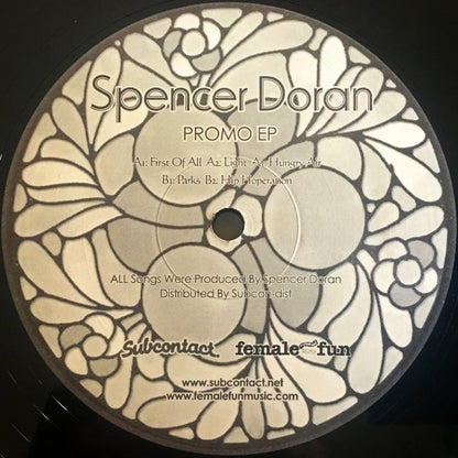 Spencer Doran : Promo EP (12", EP, Ltd, Promo)