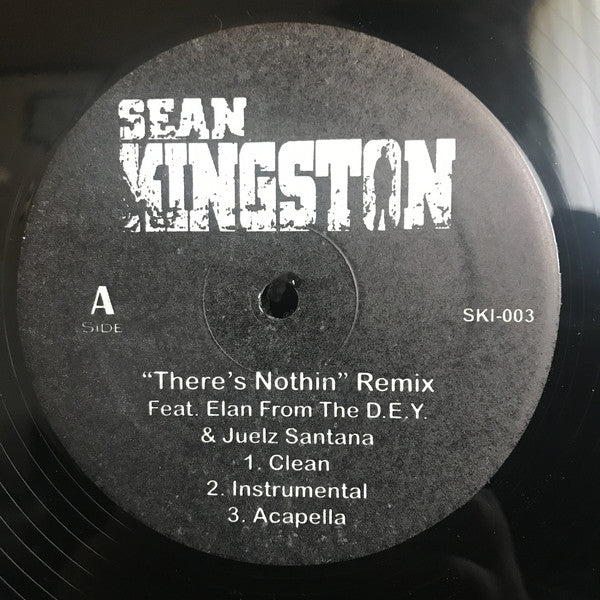 Sean Kingston : There's Nothin (Remix) (12")