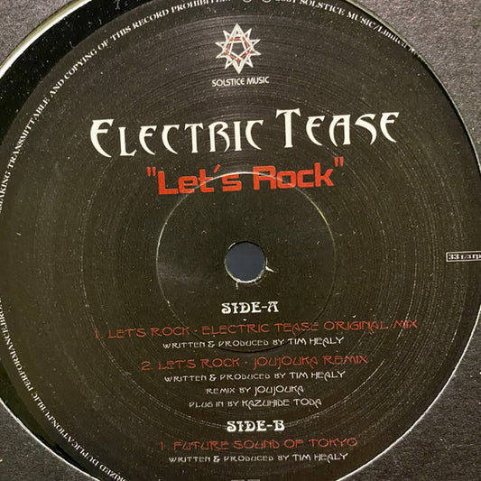 Electric Tease : Let's Rock (12")