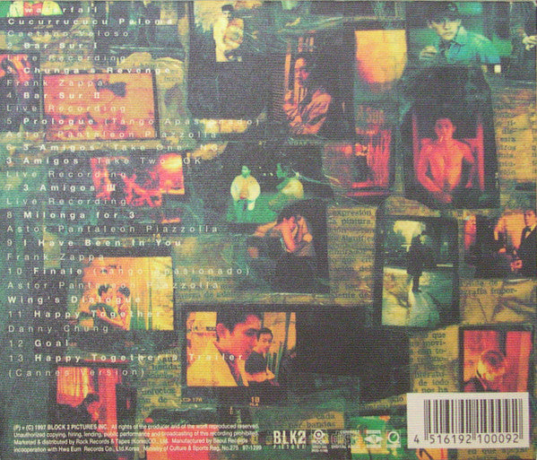 Various : 春光乍洩 Happy Together (Original Motion Picture Soundtrack) (AVCD, Album)