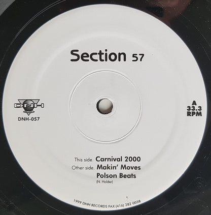 Nick Holder : Section 57 (12")