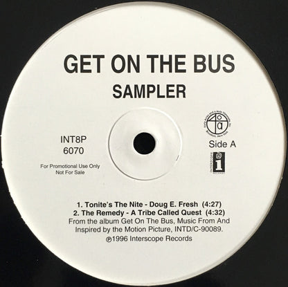 Various : Get On The Bus (12", Promo, Smplr)