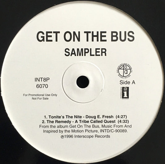 Various : Get On The Bus (12", Promo, Smplr)