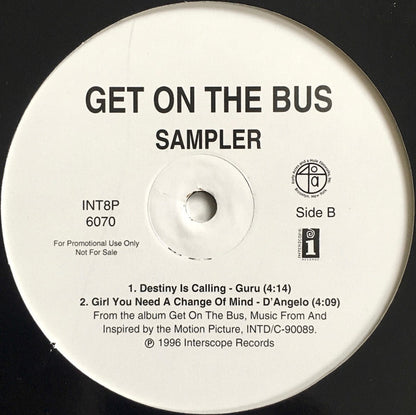 Various : Get On The Bus (12", Promo, Smplr)