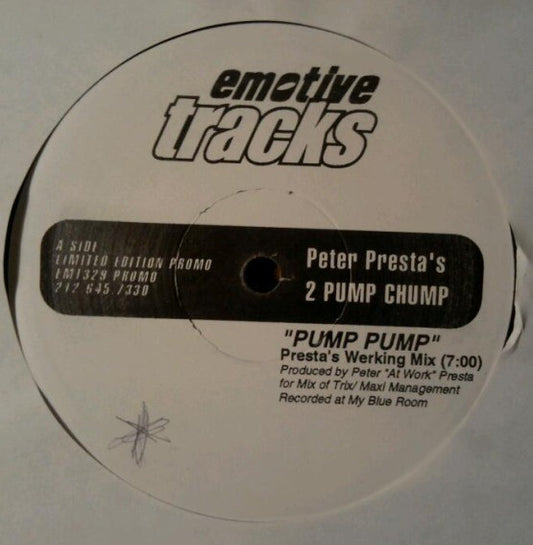 Peter Presta : Pump Pump (12")