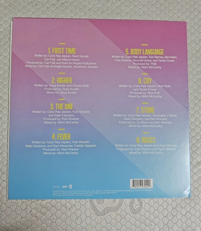 Carly Rae Jepsen – E•MO•TION Side B – Black Vinyl LP, Opened
