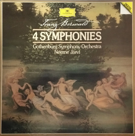 Franz Berwald, Göteborgs Symfoniker, Neeme Järvi : 4 Symphonies (2xLP + Box)