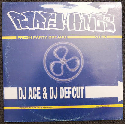 DJ Ace (4) & DJ Def Cut* : Party Kings Vol. 1 (12", Unofficial)