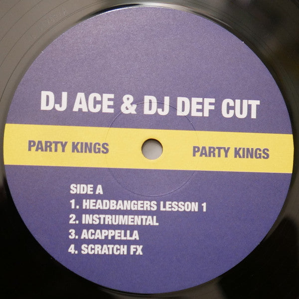 DJ Ace (4) & DJ Def Cut* : Party Kings Vol. 1 (12", Unofficial)