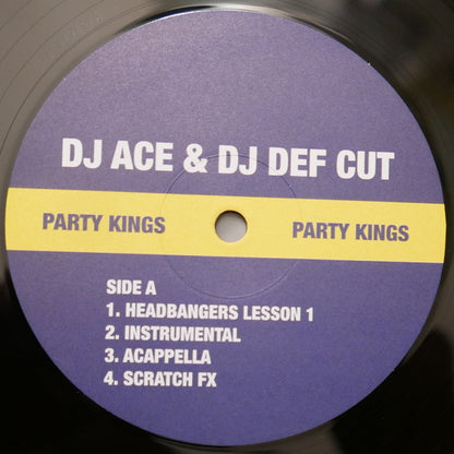 DJ Ace (4) & DJ Def Cut* : Party Kings Vol. 1 (12", Unofficial)