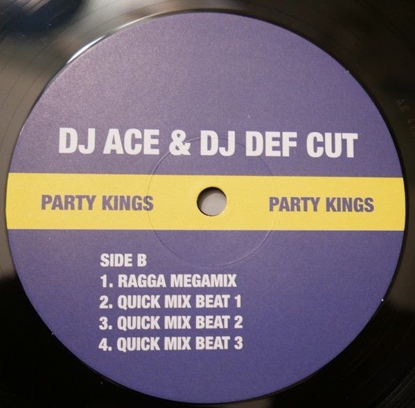 DJ Ace (4) & DJ Def Cut* : Party Kings Vol. 1 (12", Unofficial)