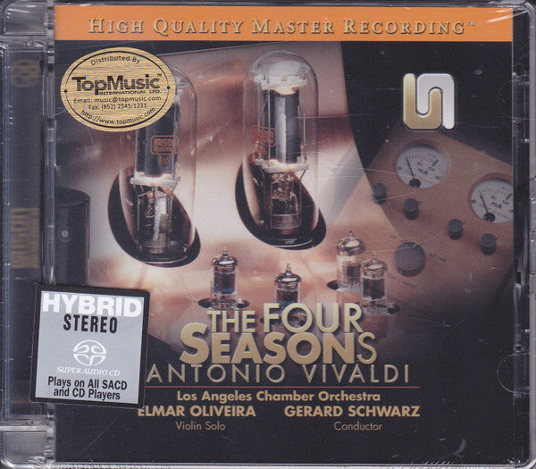 Antonio Vivaldi - Elmar Oliveira, Gerard Schwarz, The Los Angeles Chamber Orchestra : The Four Seasons (SACD, Hybrid, Album, S/Edition)