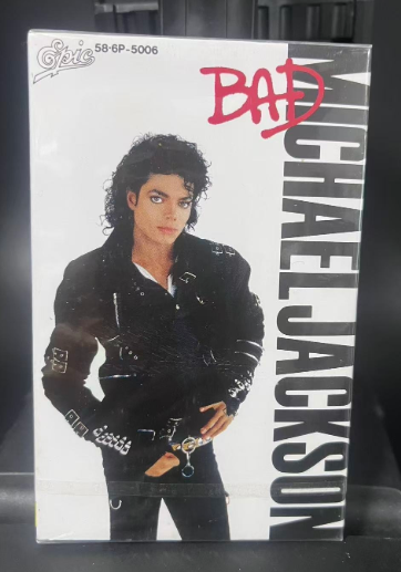 Michael Jackson – Bad – Japan Cassette – Sealed Inner Case Only