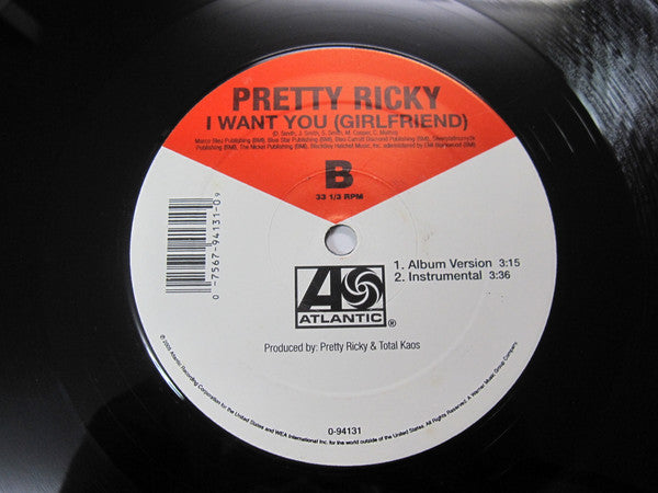 Pretty Ricky – Your Body / I Want You (Girlfriend) – 1, Vinyl, 12"