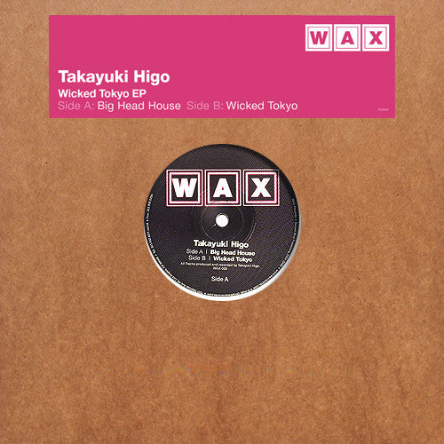 Takayuki Higo – Wicked Tokyo EP cover