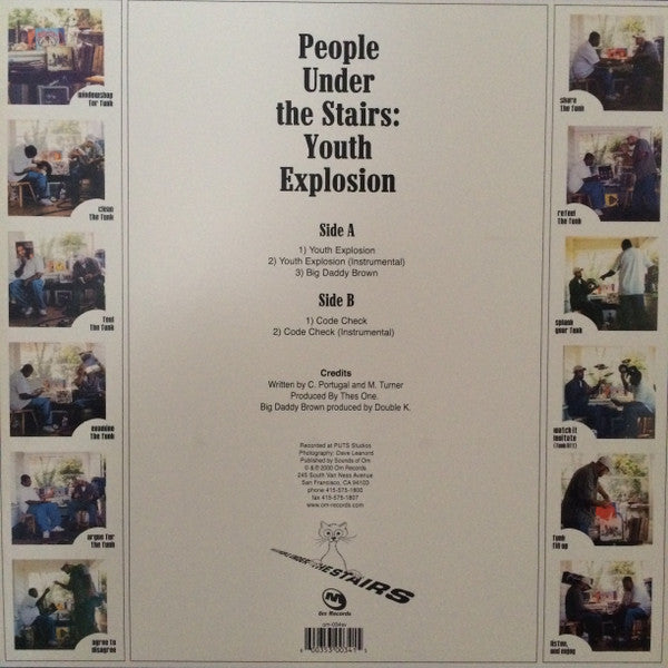 People Under The Stairs – Youth Explosion – 1, Vinyl, 12", 33 ⅓ RPM